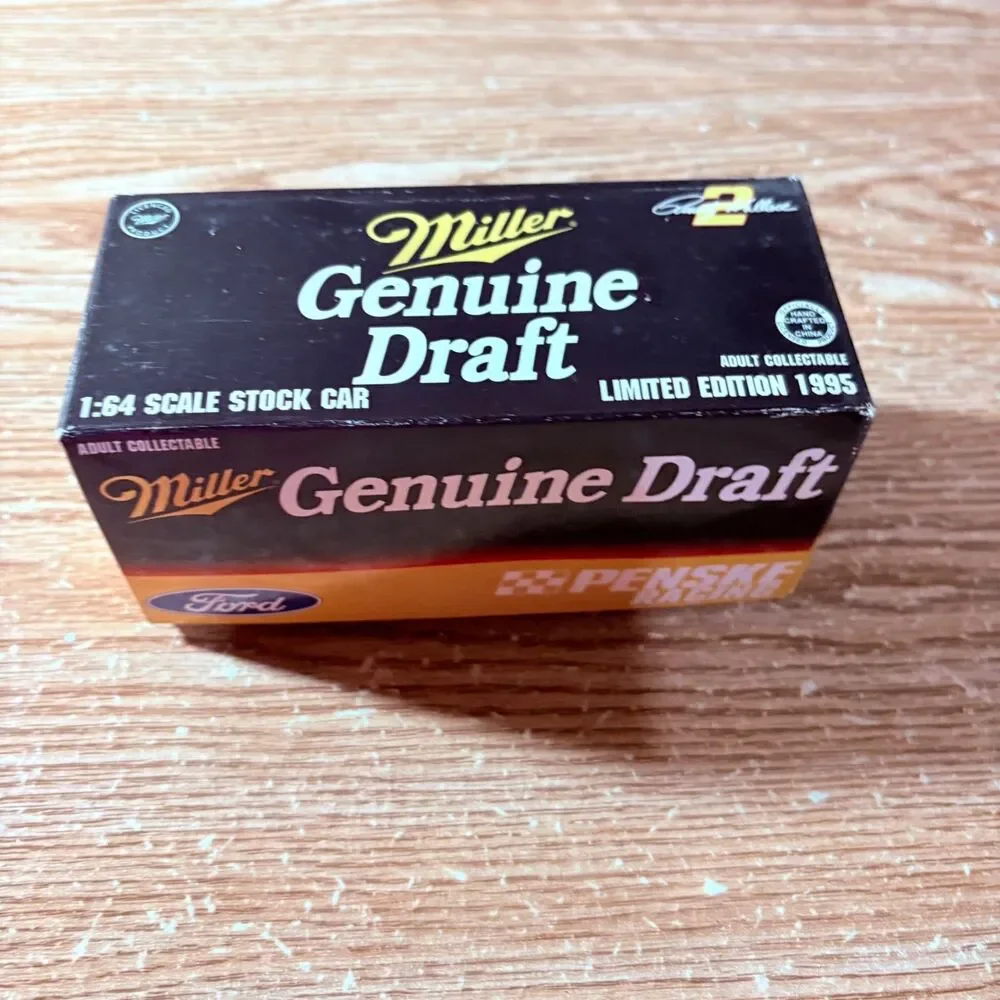 Rusty Wallace #2 1:64 Scale Stock Car Miller Genuine Draft 1995 #11